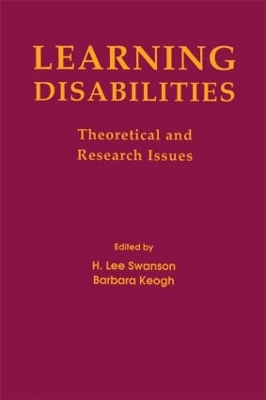 Learning Disabilities by H. Lee Swanson