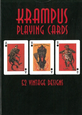 Krampus Playing Cards book