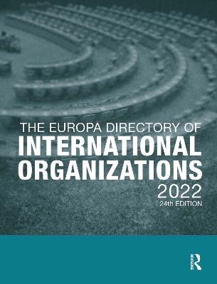 The Europa Directory of International Organizations 2022 book