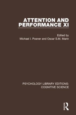 Attention and Performance XI book