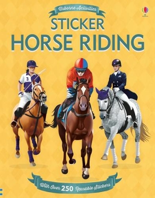 Sticker Horse Riding book