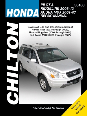 CH Honda Pilot Acura MDX 2001-07 book
