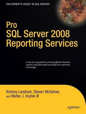 Pro SQL Server 2008 Reporting Services book