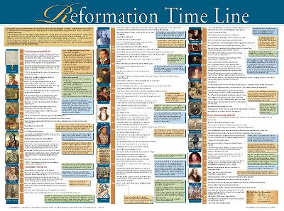 Reformation Time Line Wall Chart by Rose Publishing