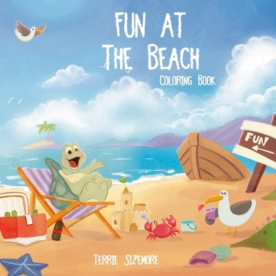 Fun at the Beach Coloring Book book