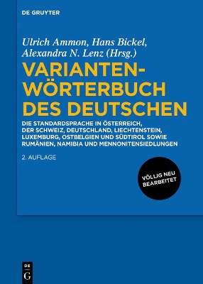 Variantenwörterbuch des Deutschen book