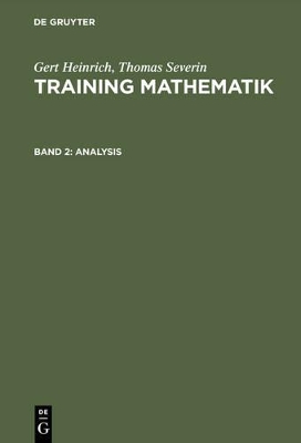 Training Mathematik, Band 2, Analysis book