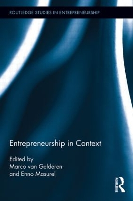 Entrepreneurship in Context book