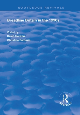 Breadline Britain in the 1990s by David Gordon