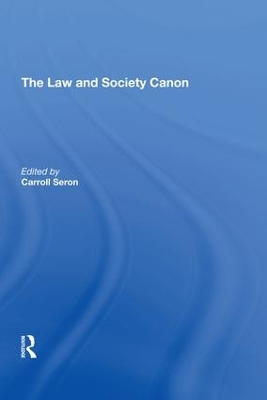 Law and Society Canon book