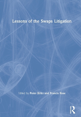 Lessons of the Swaps Litigation book