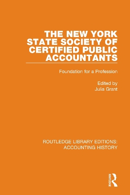 The New York State Society of Certified Public Accountants: Foundation for a Profession book