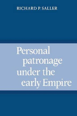 Personal Patronage under the Early Empire book