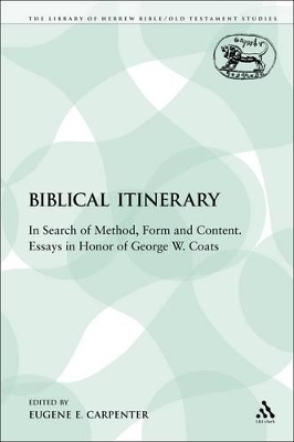 Biblical Itinerary book