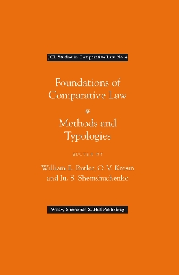 Foundations of Comparative Law book