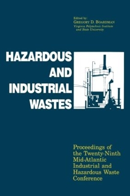 Hazardous and Industrial Waste Proceedings, 29th Mid-Atlantic Conference book
