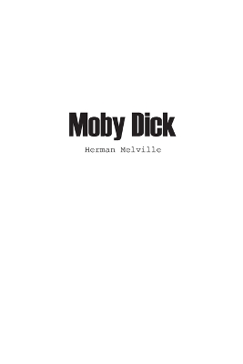 Moby Dick book