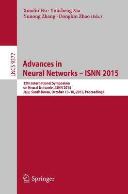 Advances in Neural Networks - ISNN 2015 book