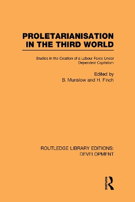 Proletarianisation in the Third World book