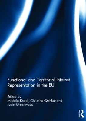Functional and Territorial Interest Representation in the EU by Michèle Knodt