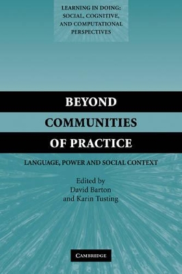 Beyond Communities of Practice by David Barton