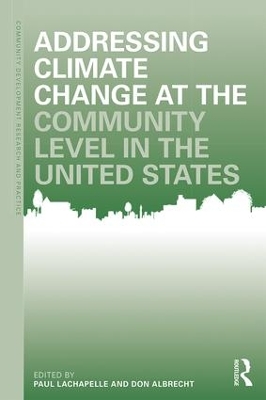 Addressing Climate Change at the Community Level in the United States book