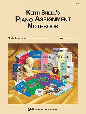 Keith Snell's Piano Assignment Notebook book