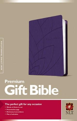 NLT Premium Gift Bible, Purple by Tyndale