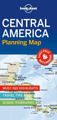 Lonely Planet Central America Planning Map by Lonely Planet