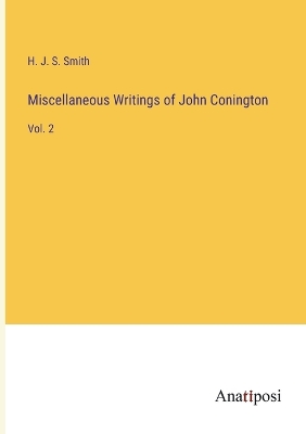 Miscellaneous Writings of John Conington: Vol. 2 book