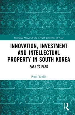 Innovation, Investment and Intellectual Property in South Korea book