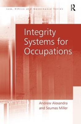 Integrity Systems for Occupations by Andrew Alexandra