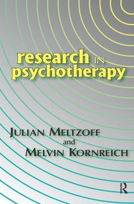 Research in Psychotherapy by Robin Fox