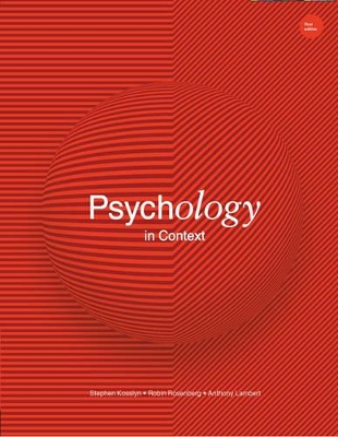 Psychology in Context, New Zealand Edition book