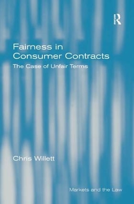 Fairness in Consumer Contracts: The Case of Unfair Terms book