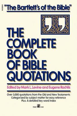 Complete Book of Bible Quotations book