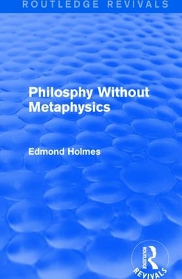 Philosphy Without Metaphysics book