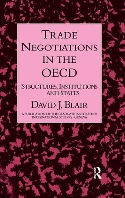 Trade Negotiations In The Oecd book