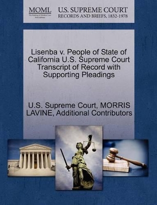 Lisenba V. People of State of California U.S. Supreme Court Transcript of Record with Supporting Pleadings book