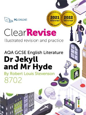 ClearRevise AQA GCSE English Literature 8702; Stevenson, Dr Jekyll and Mr Hyde book