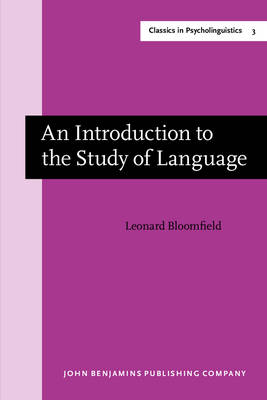 Introduction to the Study of Language book