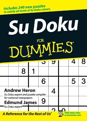 Su Doku for Dummies by Andrew Heron