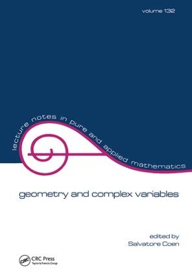 Geometry and Complex Variables by S. Coen