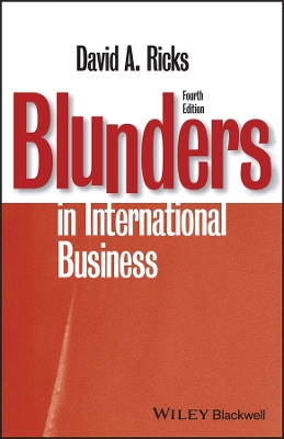 Blunders in International Business book