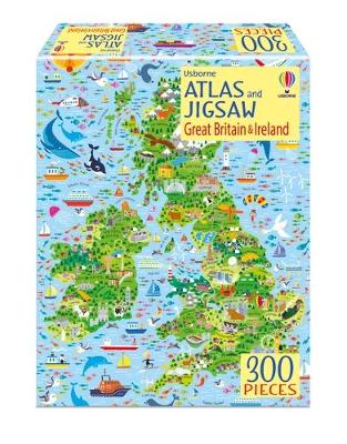 Atlas & Jigsaw Great Britain & Ireland book