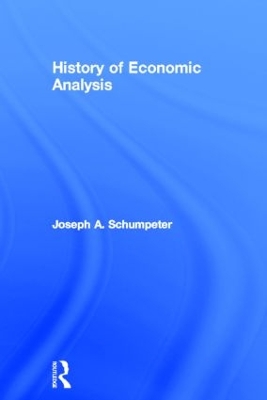 History of Economic Analysis book