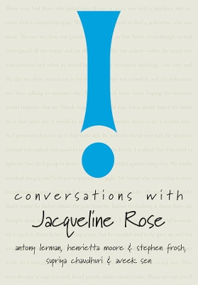 Conversations with Jacqueline Rose book