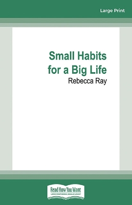 Small Habits for a Big Life book