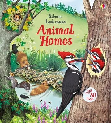 Look Inside Animal Homes book
