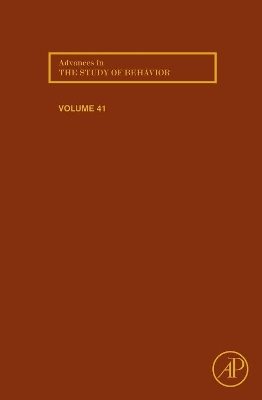 Advances in the Study of Behavior by H. Jane Brockmann